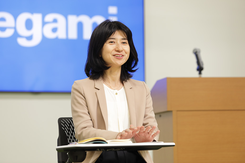 池上通信機株式会社　総務部 総務グループ　課長　蔵澄明子氏