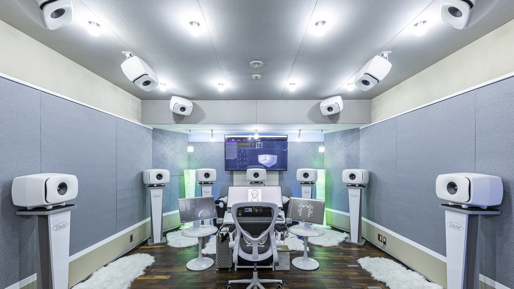 徹底して未来を志向したイマーシブ・スタジオ「NK PEARL」- ニラジ・カジャンチ