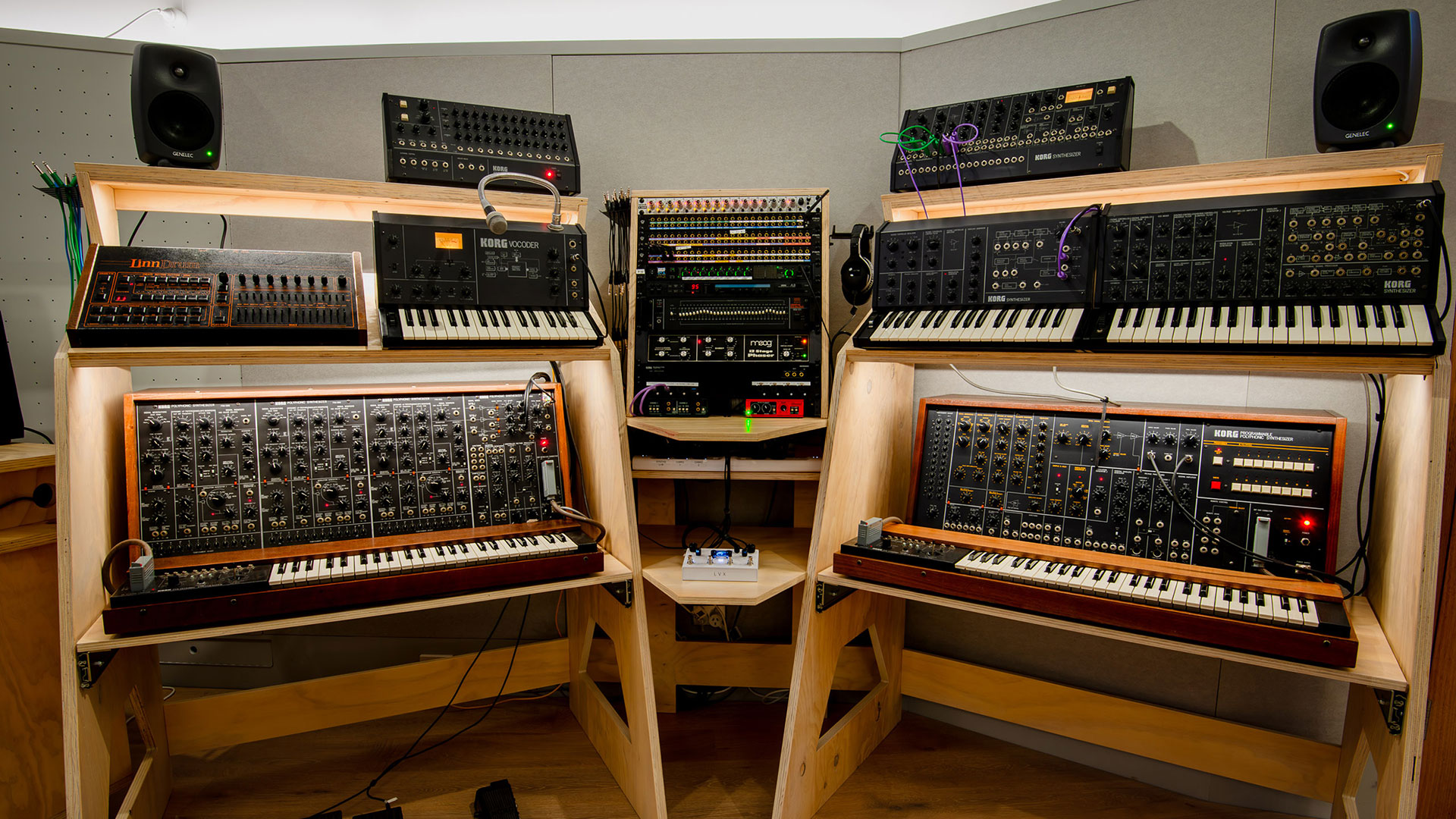 KORGセミモジュラーで構成されるSynth Pod Hと8330A