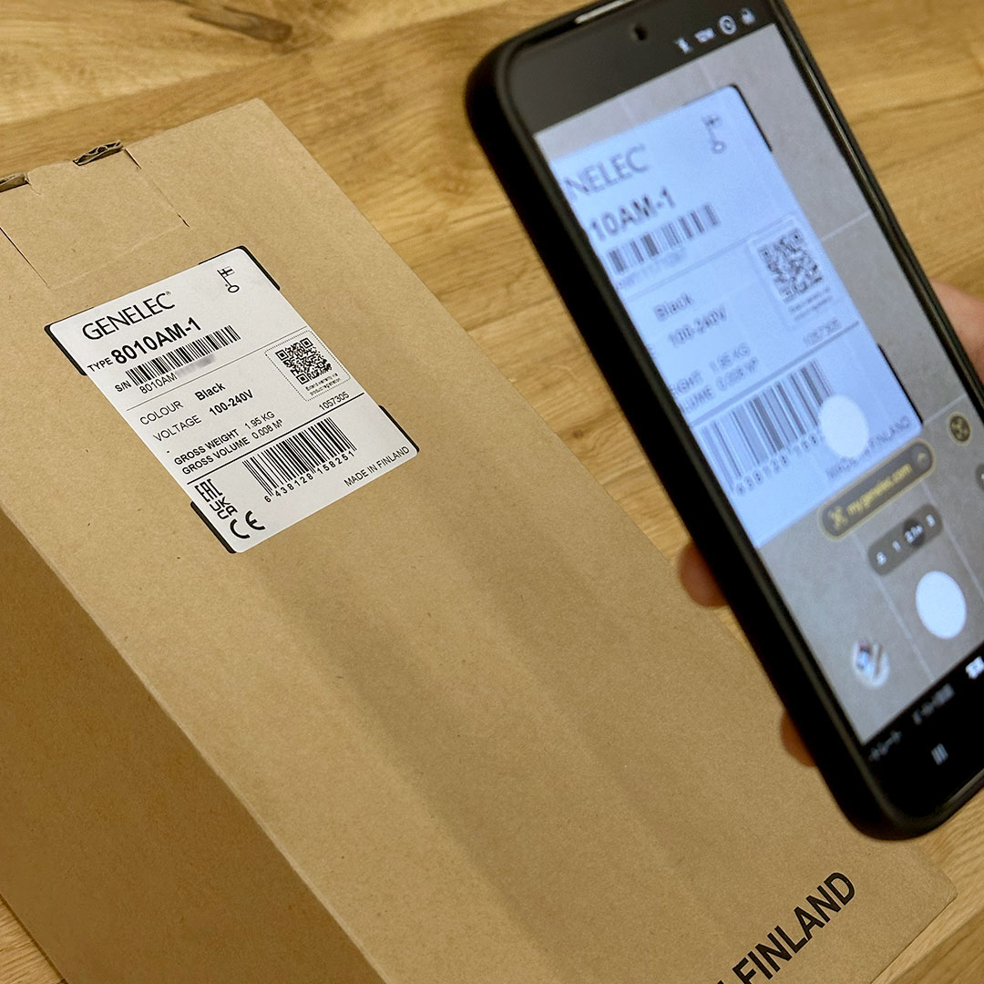 製品登録の手順